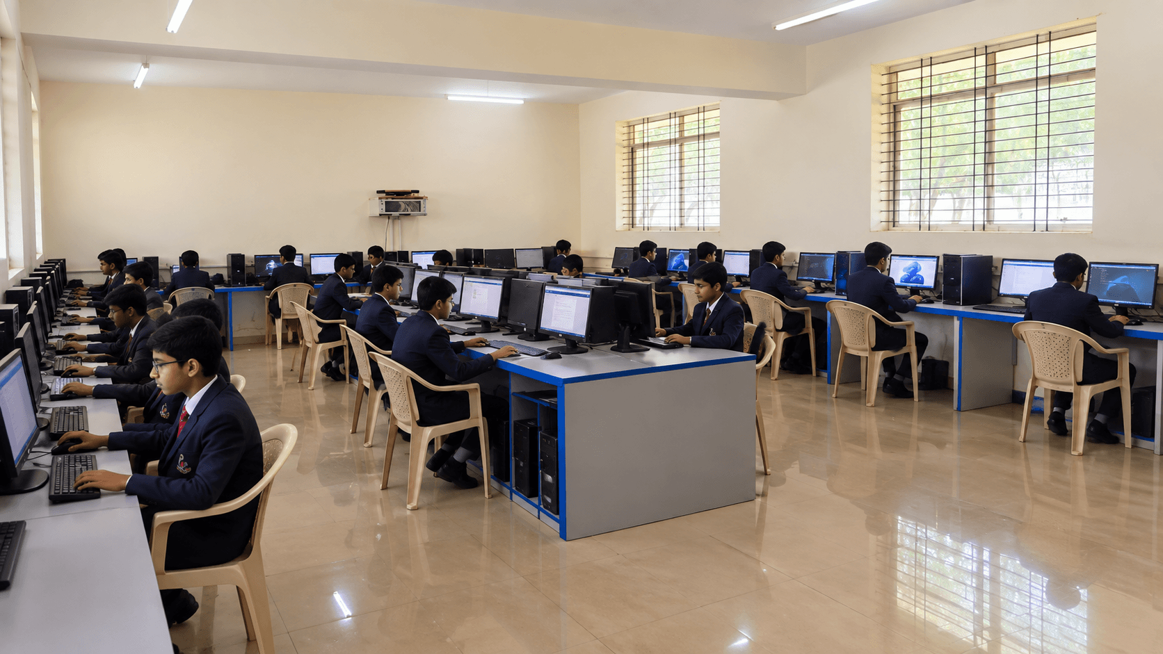 BGS computer laboratory