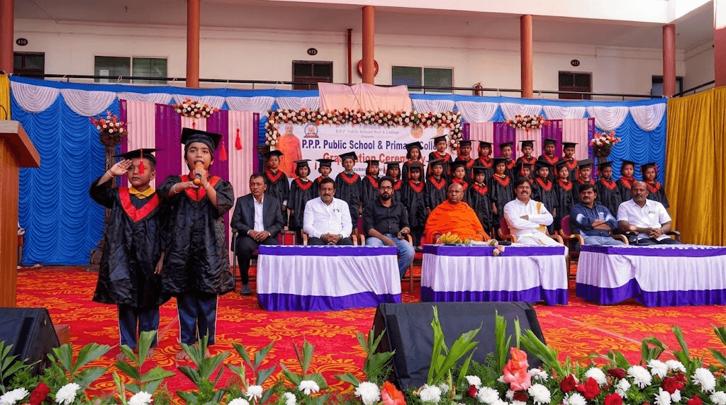 BGS Annual Graduation Ceremony blessed by Swamiji