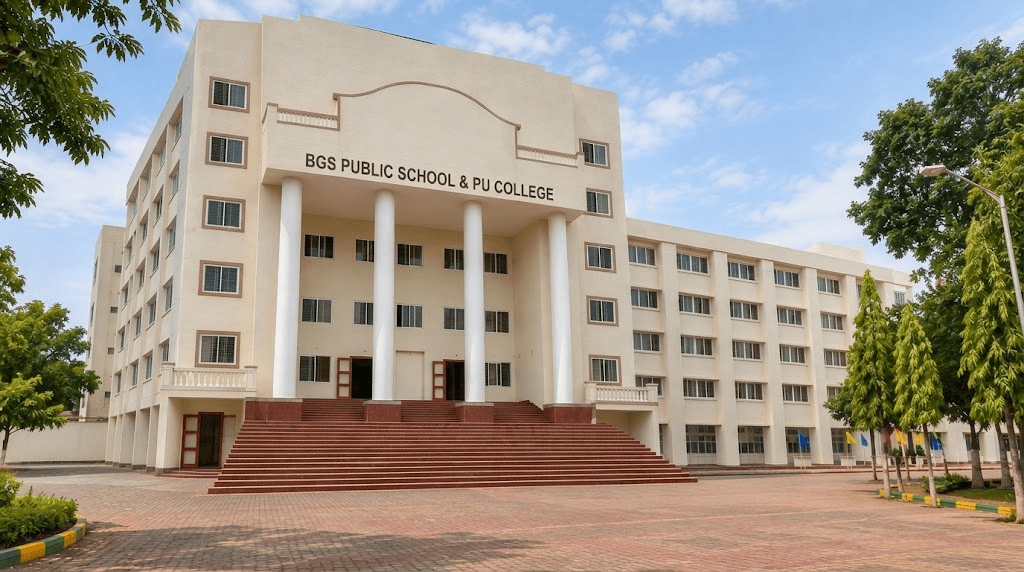BGS Public School & PU College Main Campus Building